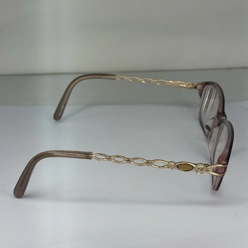 Splendor SP 3005 Eyeglasses LBR 53-17-135‎ Round Full Rim Frames Only